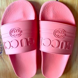Gucci Slides.